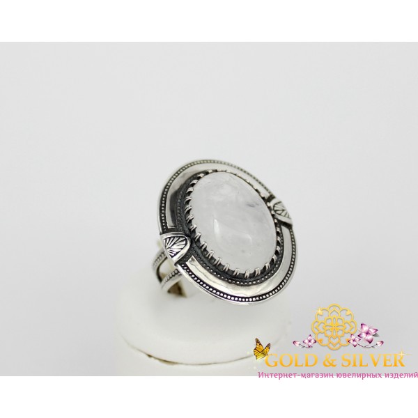 Жіноча срібна каблучка "Сяйво" гірський кришталь 1231 , Gold &amp Silver Gold & Silver, Украина